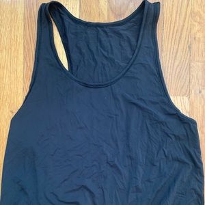Lululemon slightly cropped silky tank
